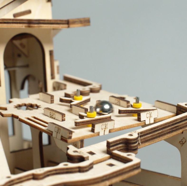 La Tour Infernale – Puzzle mécanique en bois 3D