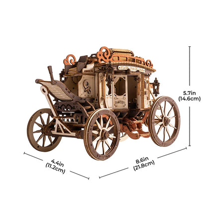 La Calèche – Puzzle en bois 3D