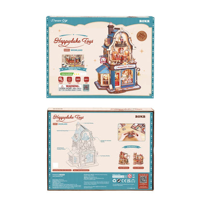 Happyduke Toys Puzzle 3D en bois