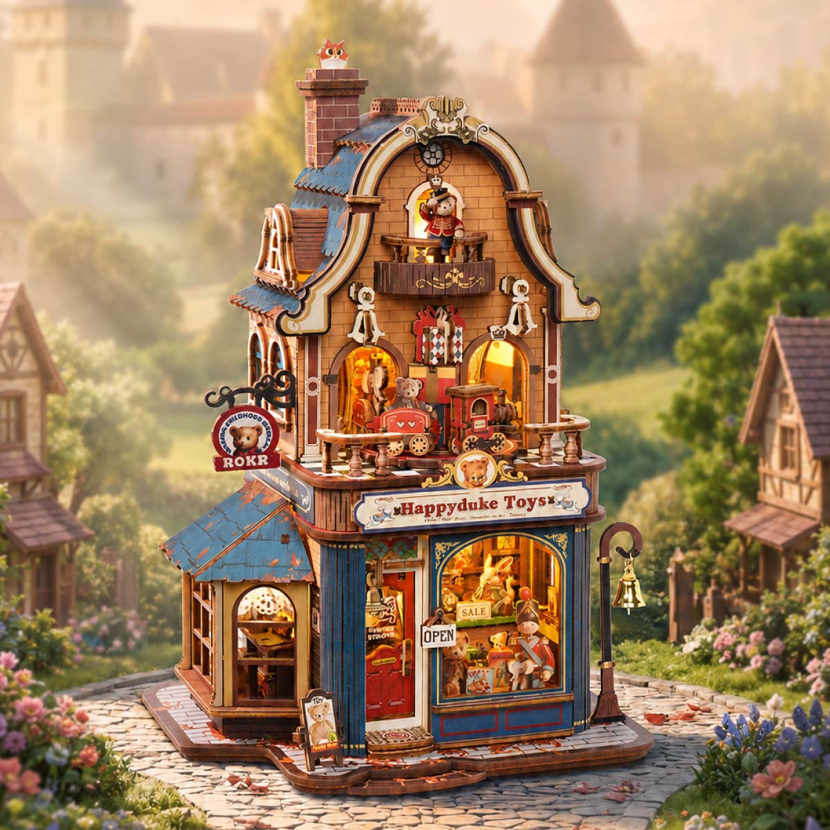 Happyduke Toys Puzzle 3D en bois