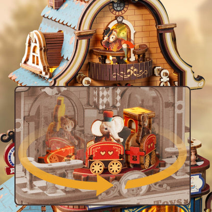 Happyduke Toys Puzzle 3D en bois