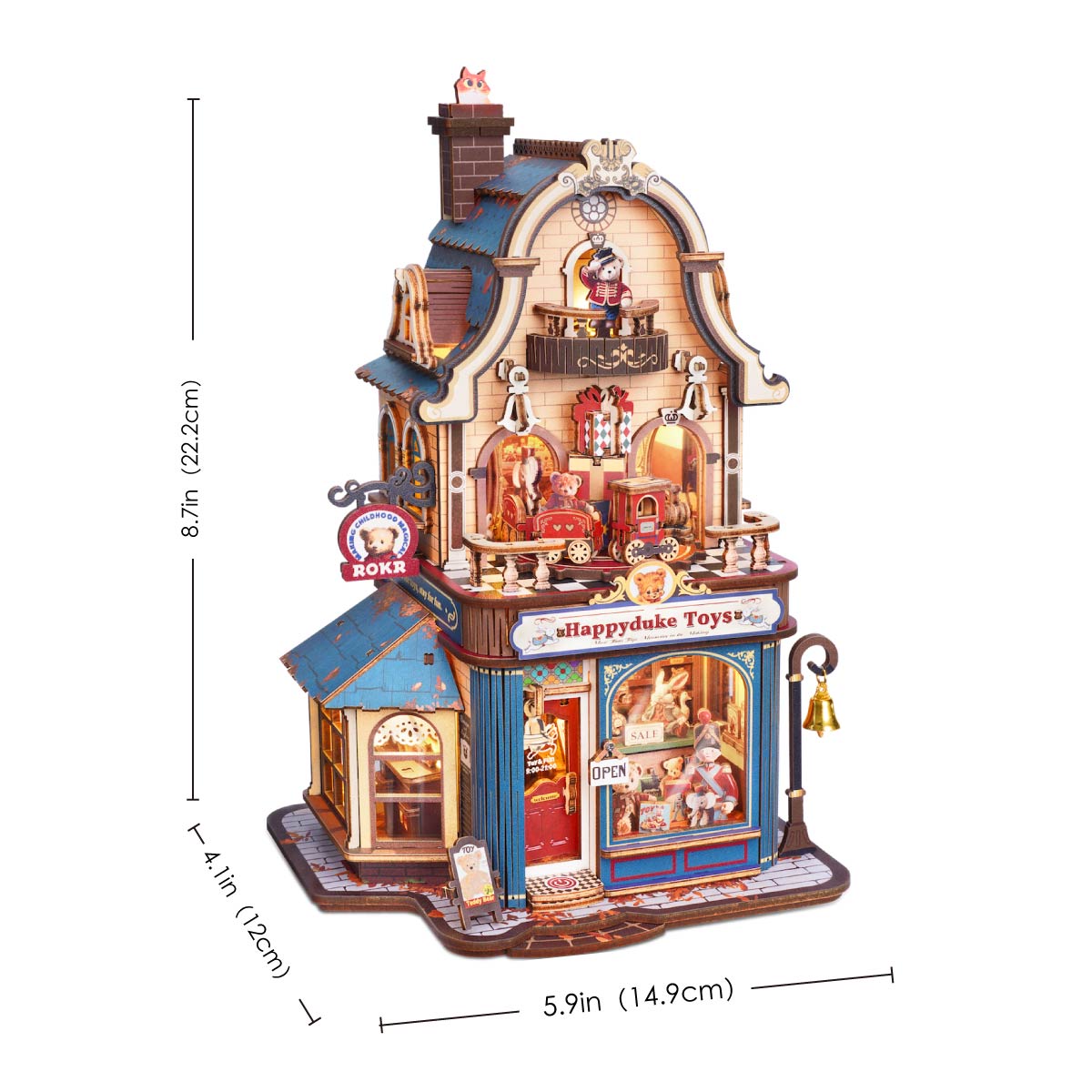 Happyduke Toys Puzzle 3D en bois
