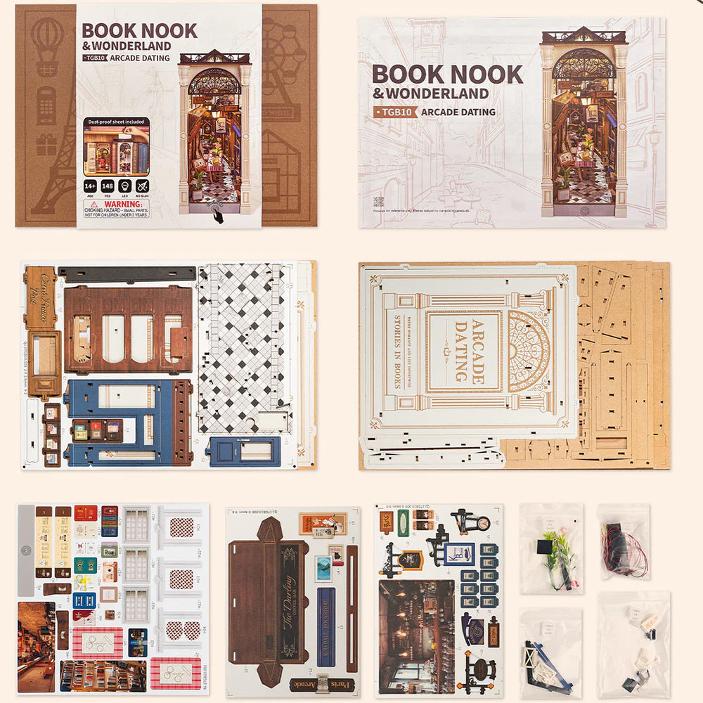 Kit pour créer soi-même un coin lecture sur le thème des salles d'arcade