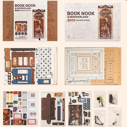 Kit pour créer soi-même un coin lecture sur le thème des salles d'arcade