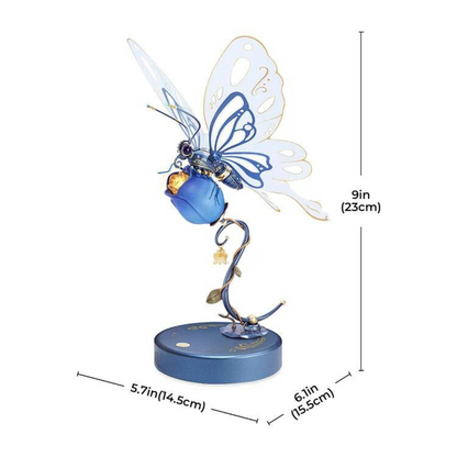 Papillon Mécanique – Puzzle réaliste 3D
