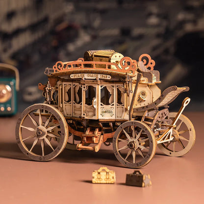 La Calèche – Puzzle en bois 3D