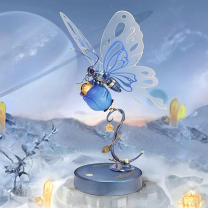 Papillon Mécanique – Puzzle réaliste 3D