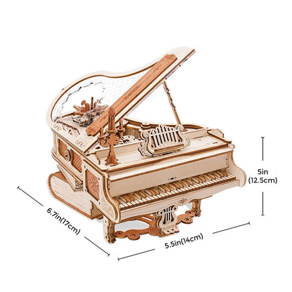Piano Magique – Puzzle en Bois 3D