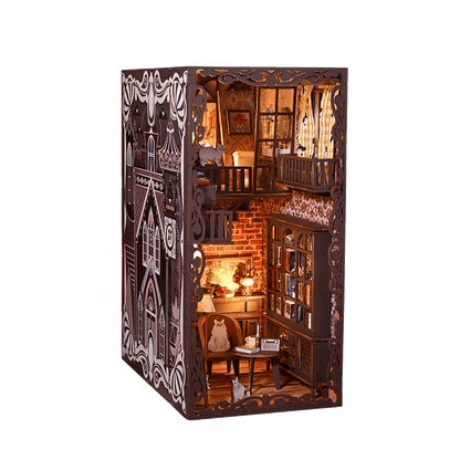 Coin livre à thème – Château mystérieux 3D