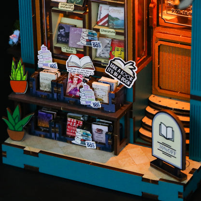 Bibliothèque Miniature Enchantée – Un Coin de Lecture Magique