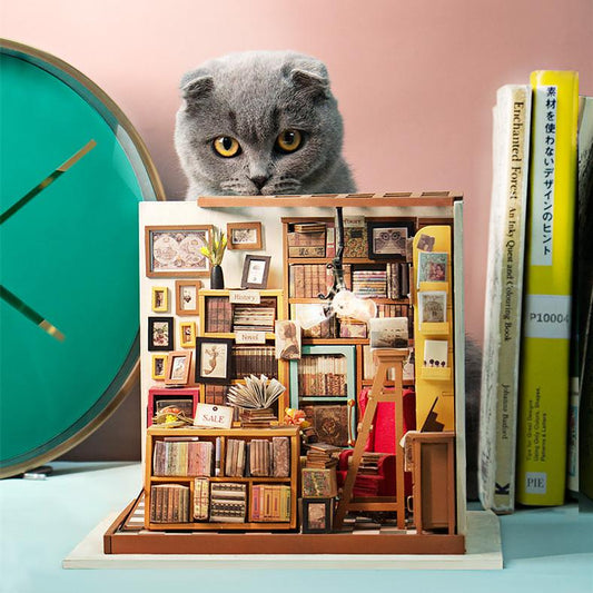 La Bibliothèque De Sam – Maison Miniature DIY