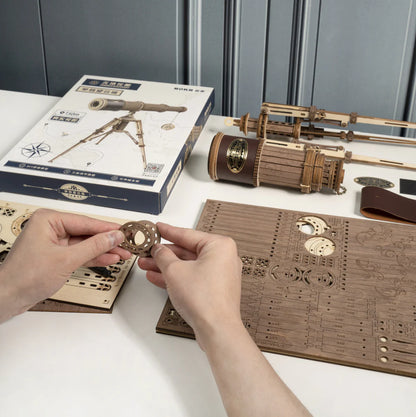 Puzzle Télescope en Bois 3D