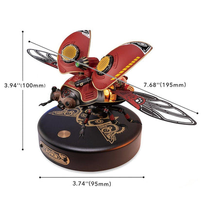 Coccinelle Steampunk MI02 – Puzzle 3D