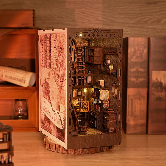 Coin livre à thème-La bibliothèque du savant