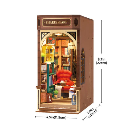Coin livre à thème – Librairie de Shakespeare