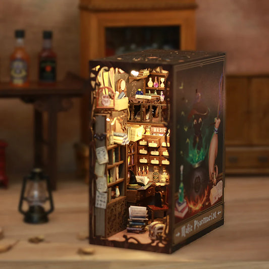 Coin livre à thème – Pharmacie magique