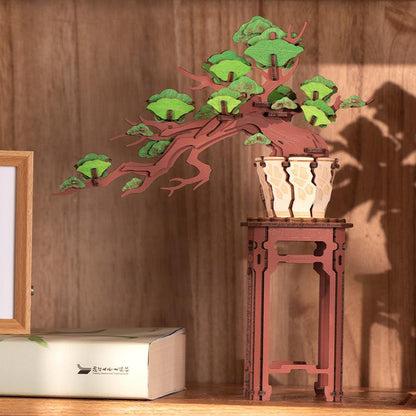 Kits Bonsai ZenBloom – Puzzle en Bois 3D