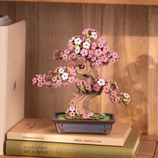 Kits Bonsai ZenBloom – Puzzle en Bois 3D