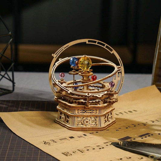Puzzle planétarium – Système solaire en bois 3D