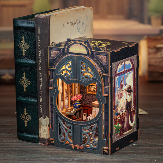 Étude du Comte Chat – Serre-livre en bois 3D