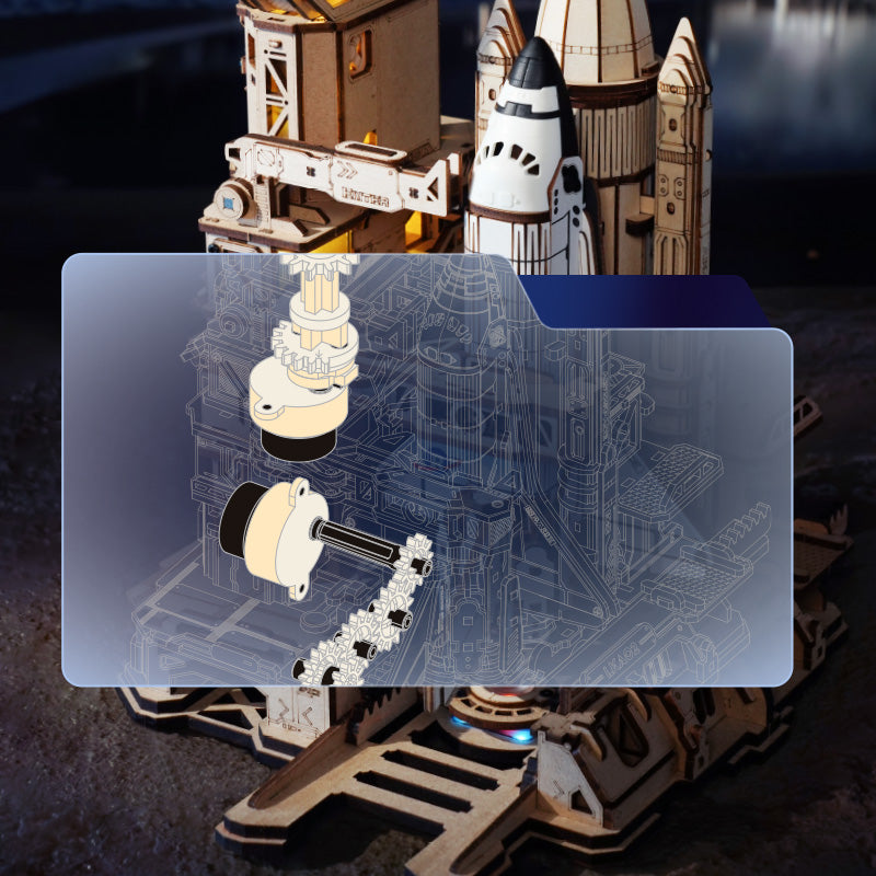 Navette Spatiale – Puzzle en bois 3D