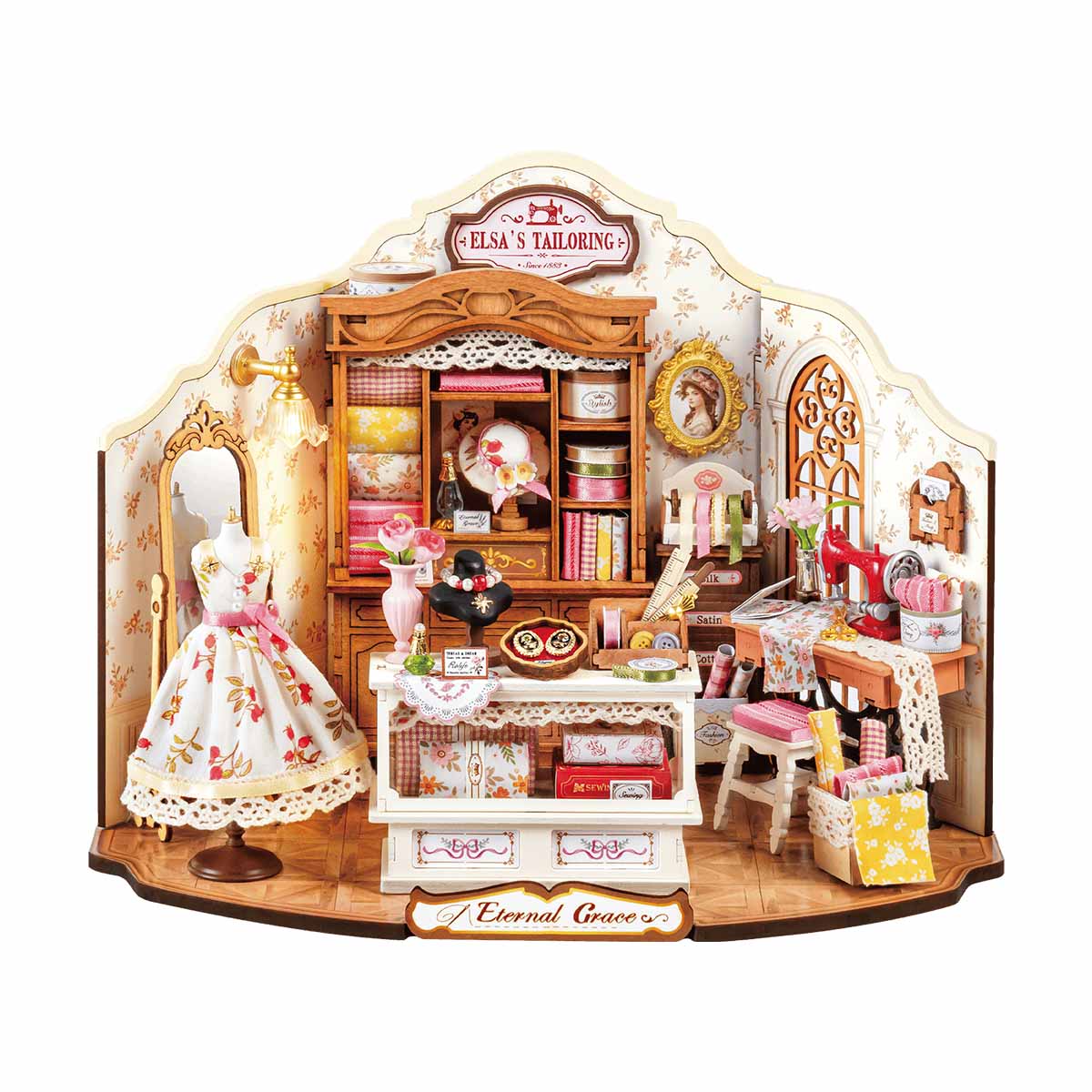 Atelier d’Elsa – Maison miniature en bois 3D à monter soi-même