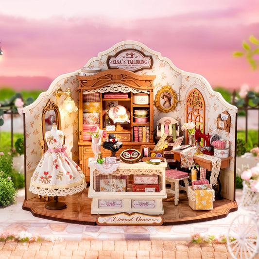 Atelier d’Elsa – Maison miniature en bois 3D à monter soi-même