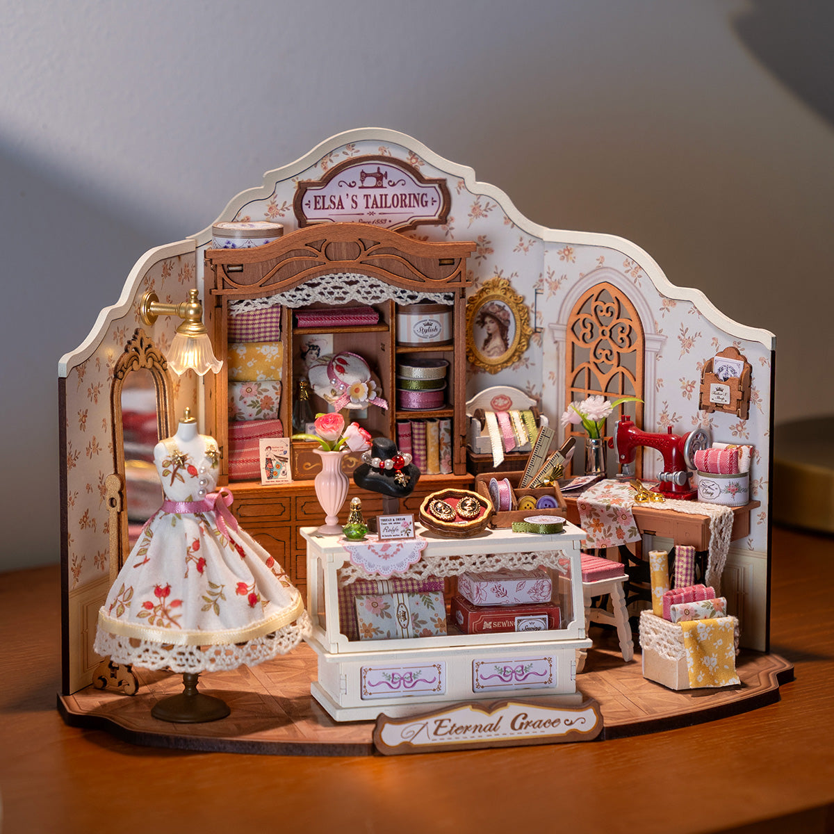 Atelier d’Elsa – Maison miniature en bois 3D à monter soi-même