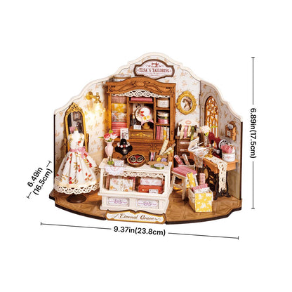 Atelier d’Elsa – Maison miniature en bois 3D à monter soi-même