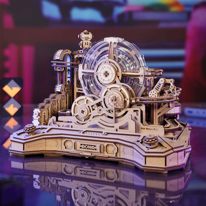 Défi Bille à Engrenages – Puzzle en bois 3D
