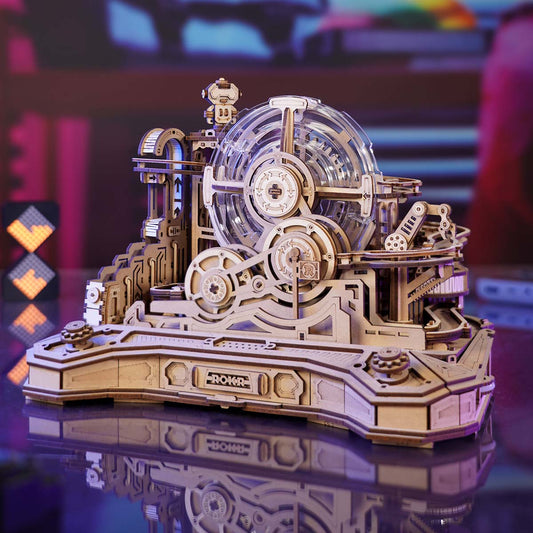 Défi Bille à Engrenages – Puzzle en bois 3D