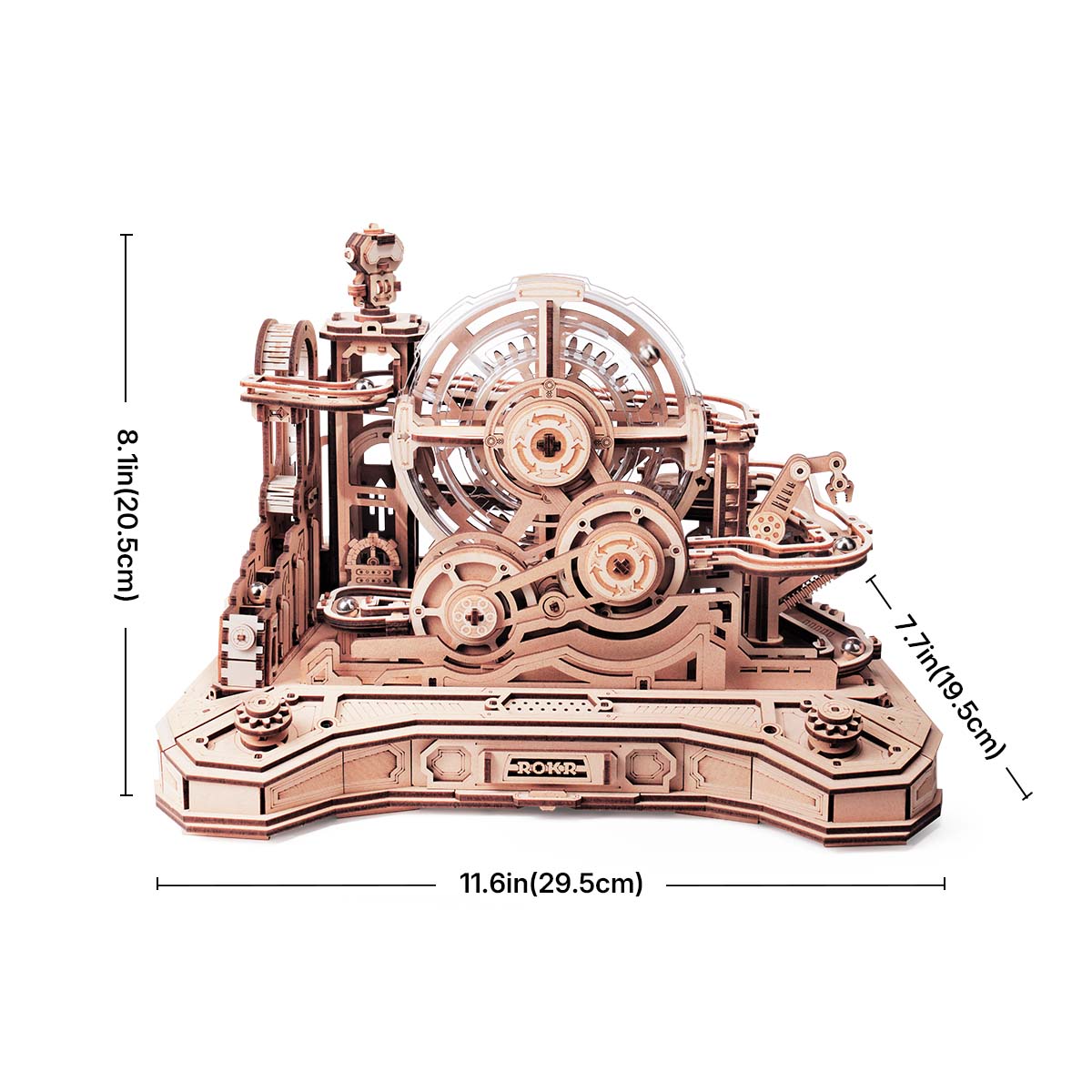 Défi Bille à Engrenages – Puzzle en bois 3D