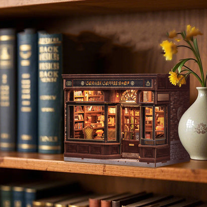Café du coin– Maison miniature en bois 3D à monter soi-même