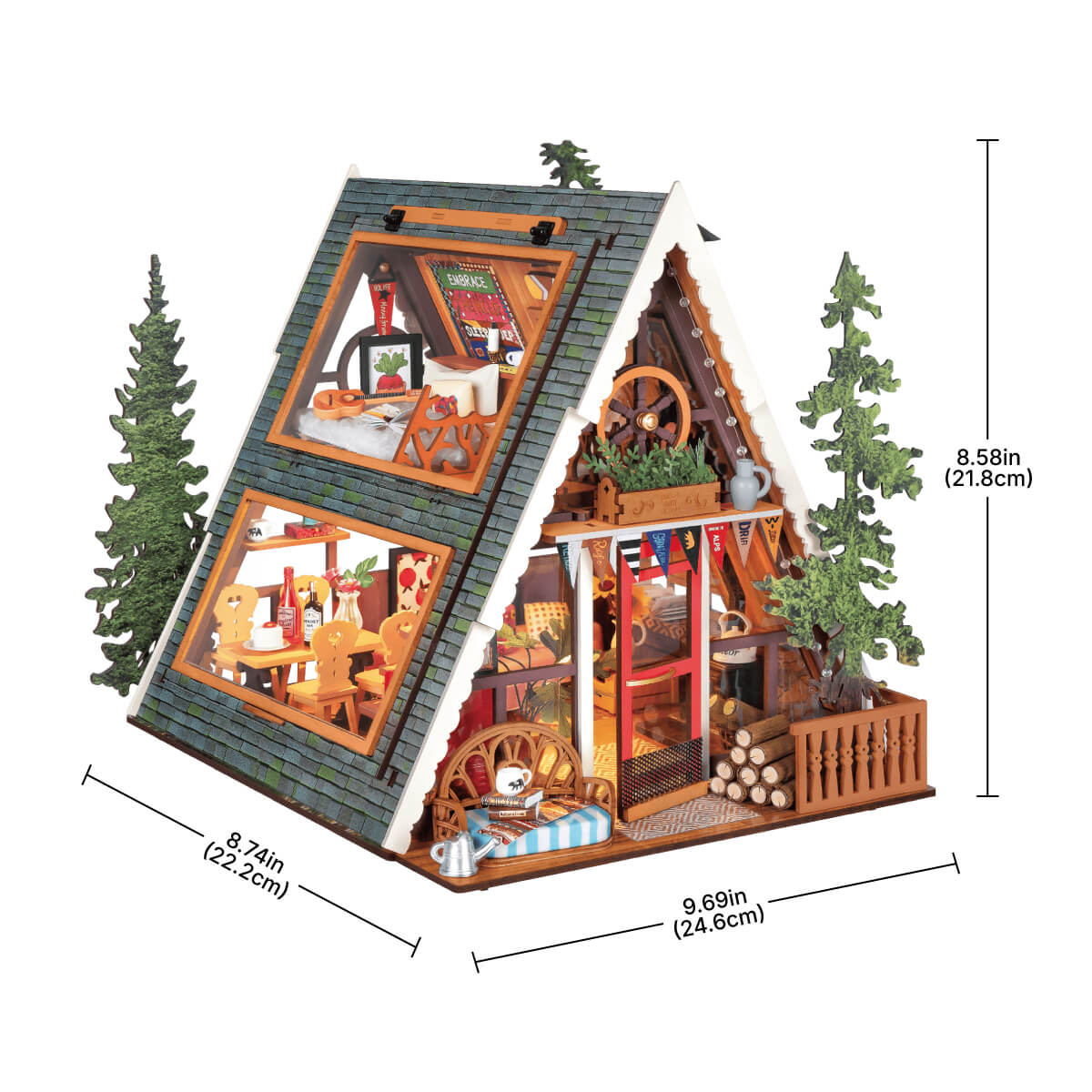 Cabane  – Maison miniature DIY 3D