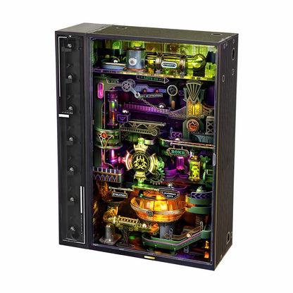 Cité Alchimique – Circuit de billes mécanique 3D