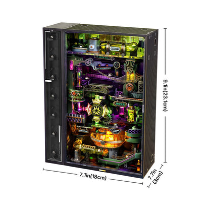 Cité Alchimique – Circuit de billes mécanique 3D