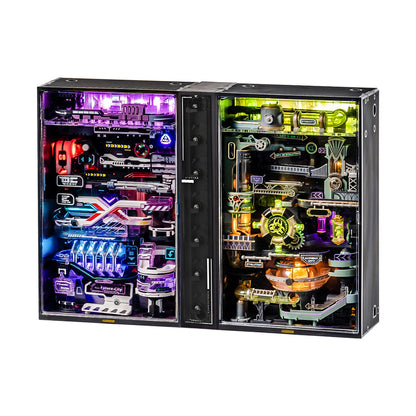 Cité Alchimique – Circuit de billes mécanique 3D