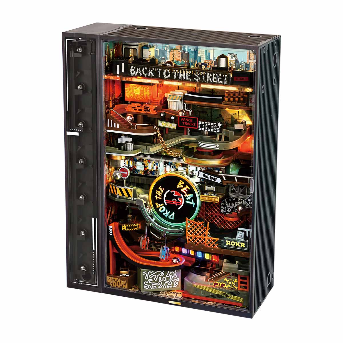 Cité Alchimique – Circuit de billes mécanique 3D