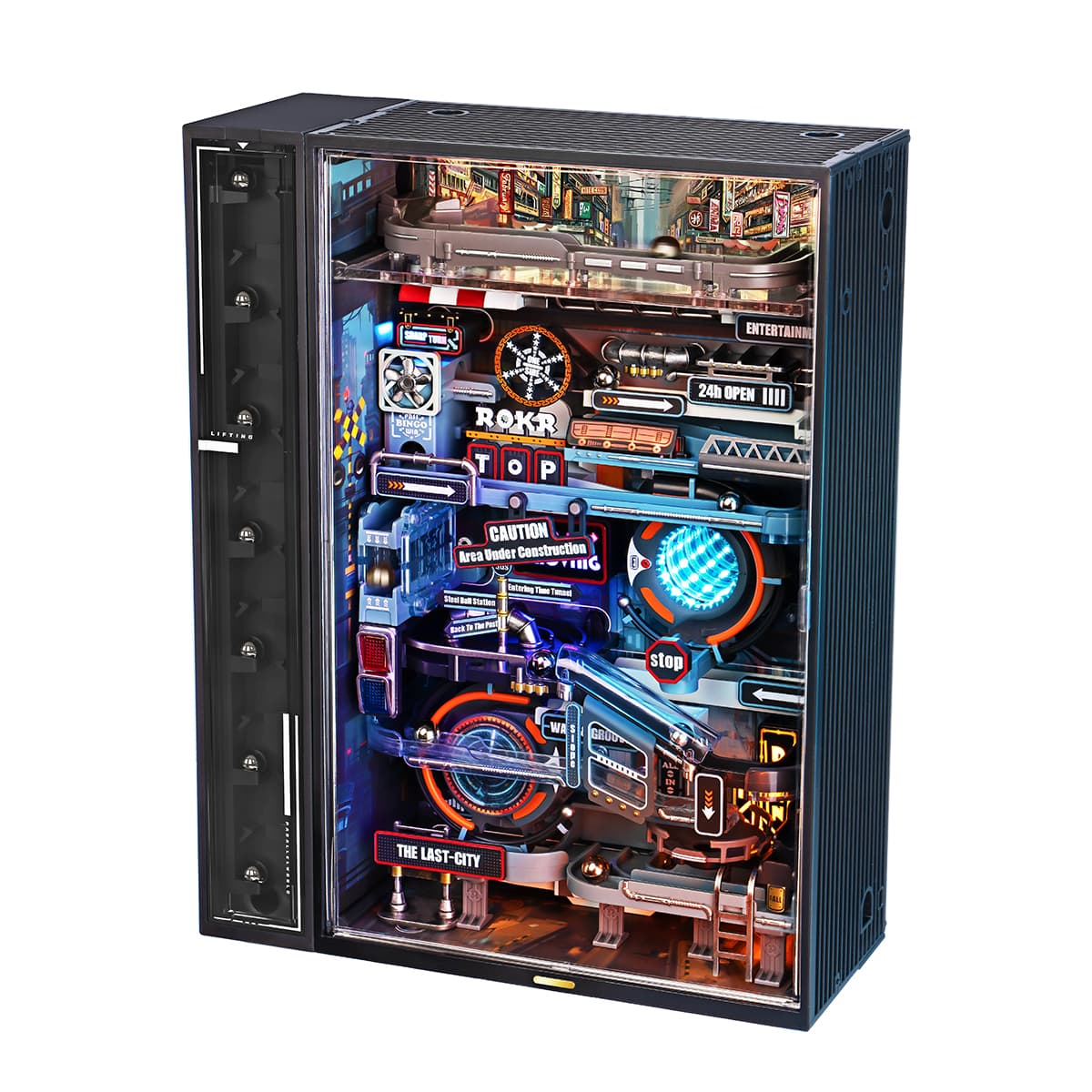 Cité Alchimique – Circuit de billes mécanique 3D