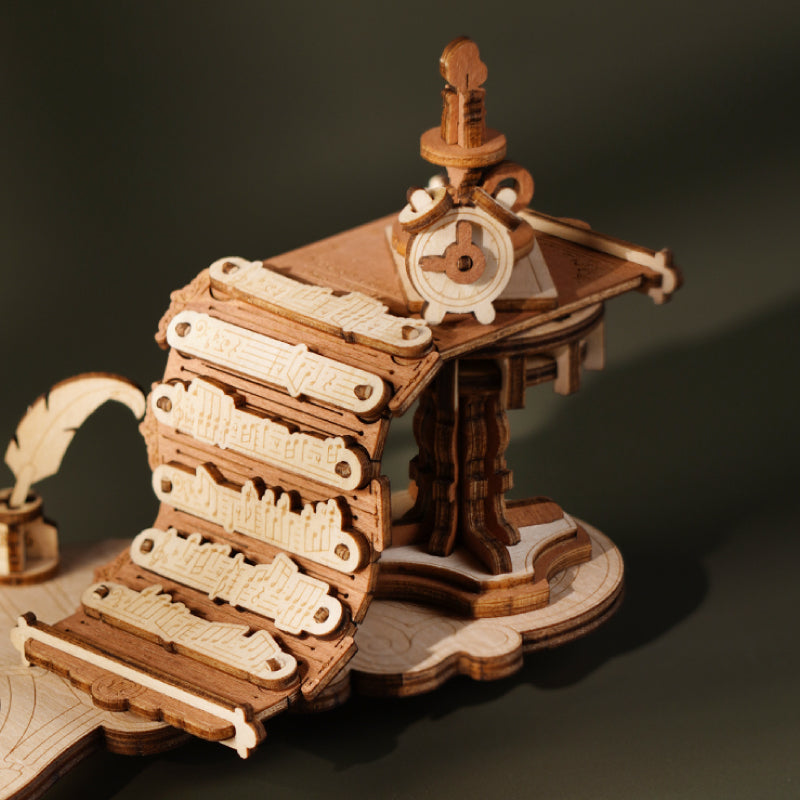 Harpe Magique – Puzzle en bois 3D & Boîte à musique