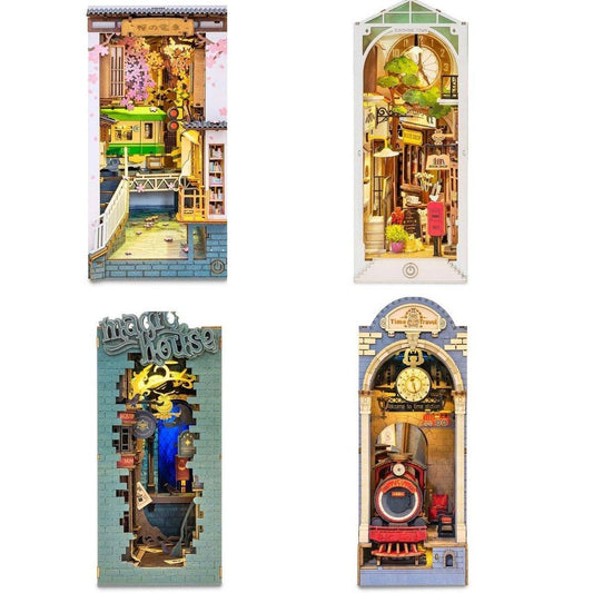ESPACE BOUQUINS- MINIATURE EN BOIS 3D