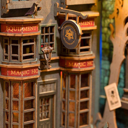 ESPACE BOUQUINS- MINIATURE EN BOIS 3D