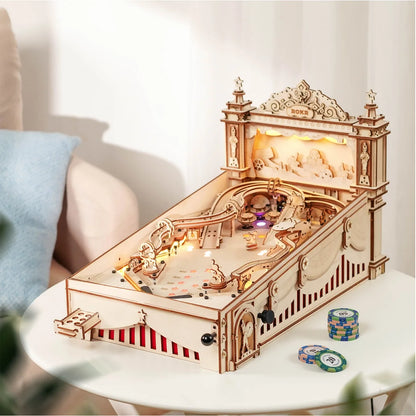 Flipper 3D – Puzzle en bois