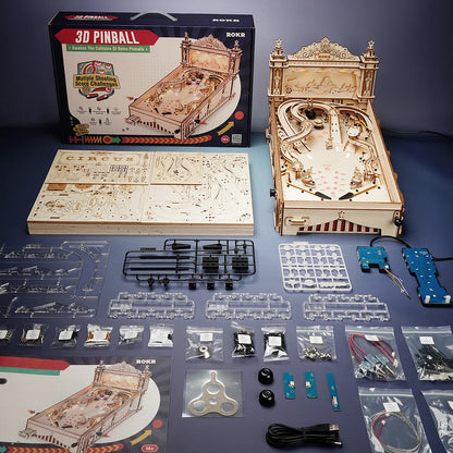 Flipper 3D – Puzzle en bois
