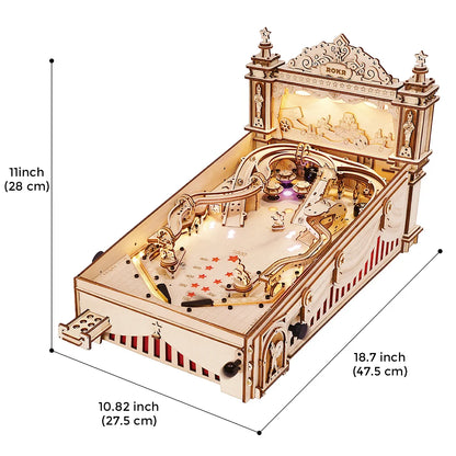 Flipper 3D – Puzzle en bois
