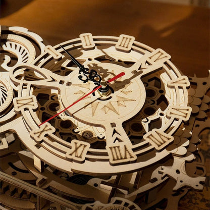 Horloge Hibou – Puzzle en bois 3D