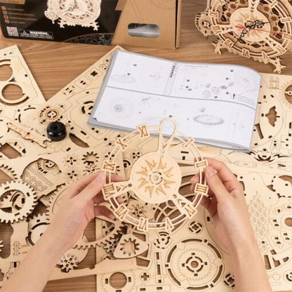 Horloge Hibou – Puzzle en bois 3D