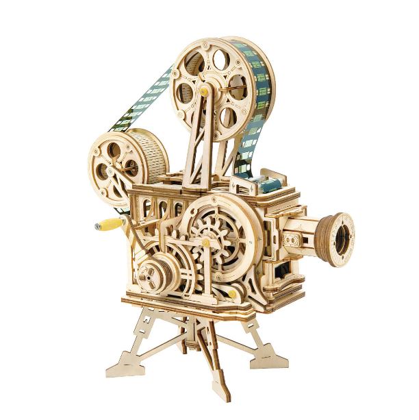 Le Projecteur de Film – Puzzle Mécanique en Bois 3D