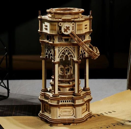 Lanterne victorienne – Puzzle musical en bois 3D