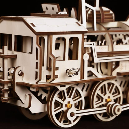 La Locomotive du Texas – Puzzle Mécanique en Bois 3D